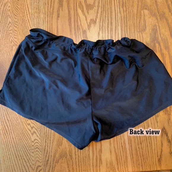 "ZeroXposur" swim shorts, black, draw string waist, 14 - Picture 2 of 4
